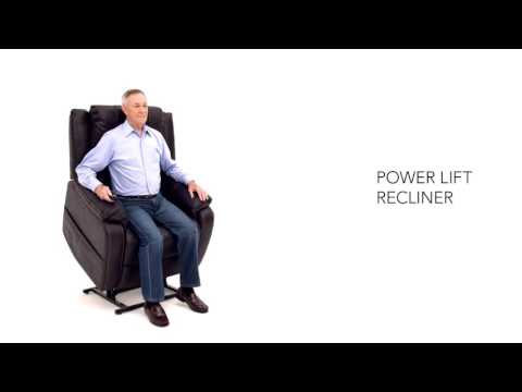 Yandel Black Power Lift Recliner image 1