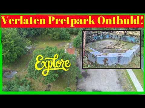 🎢 Abandoned Amusement Park in Norg – Urbex & Drone Discovery!