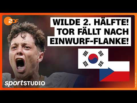 Südkorea – Tschechien Highlights | Gruppe A, FIFA WM 2026 | sportstudio