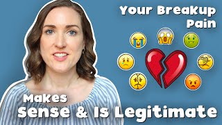 Psychologist Explains Abandonment Grief | Breakups Are Real Emotional Crises | Breakup Pain