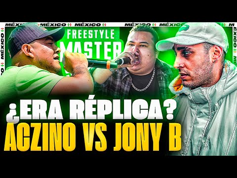 🤔 ¿ERA RÉPLICA? 🤔  BLON REACCIONA A ACZINO VS JONY BELTRÁN EN FMS MÉXICO