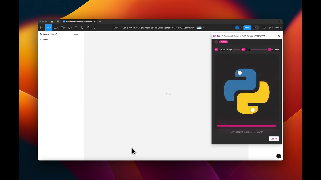 Codia AI VectorMagic: Python Image to Full-Color Vector/SVG