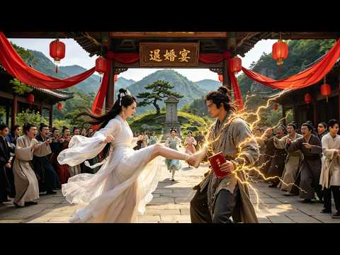 未婚妻為攀附討好權貴，竟当场逼迫小夥羞辱逼其退婚！豈料下一秒，小夥竟被身價千億的美女總裁選中成為豪門首富替身，當即繼承千億家產執掌萬億帝國，一路逆襲，拜金前妻連忙跪舔求和好！#退婚宴