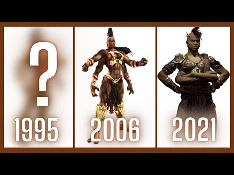 Evolution of Mortal Kombat Characters Sheeva 1995 - 2021