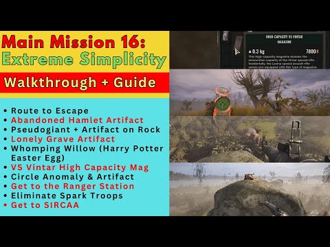 Extreme Simplicity Stalker 2 (Main Mission 16) | Escape the Swamps: This will test your Nerve 🥵