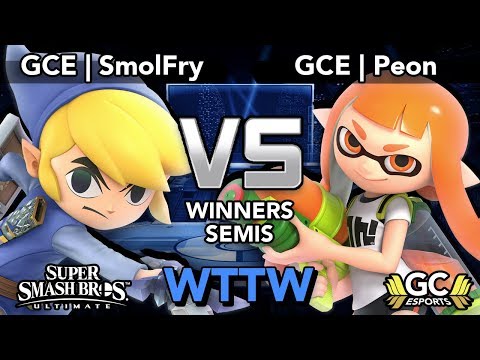 WTTW 6 - GCE | SmolFry (Toon Link) vs GCE | Peon (Inkling) Winners Semi-Finals - Smash Ultimate