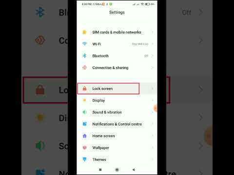 How to change automatic lock screen wallpaper in redmi 7 #shorts #youtubeshorts