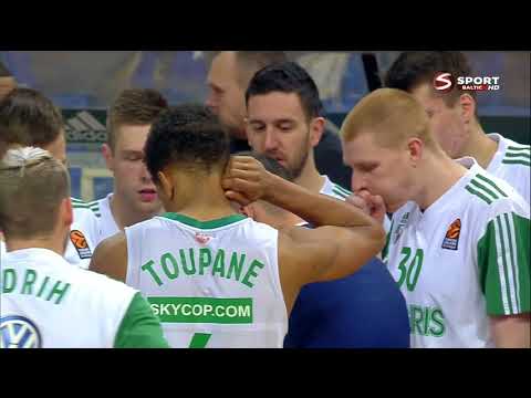 Eurolyga  Panathinaikos   Zalgiris  2018 01 25