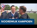 Nog geen tranen bij Pieter Vink na kampioenschap Noordwijk: 'Misschien vanavond' - OMROEP WEST SPORT