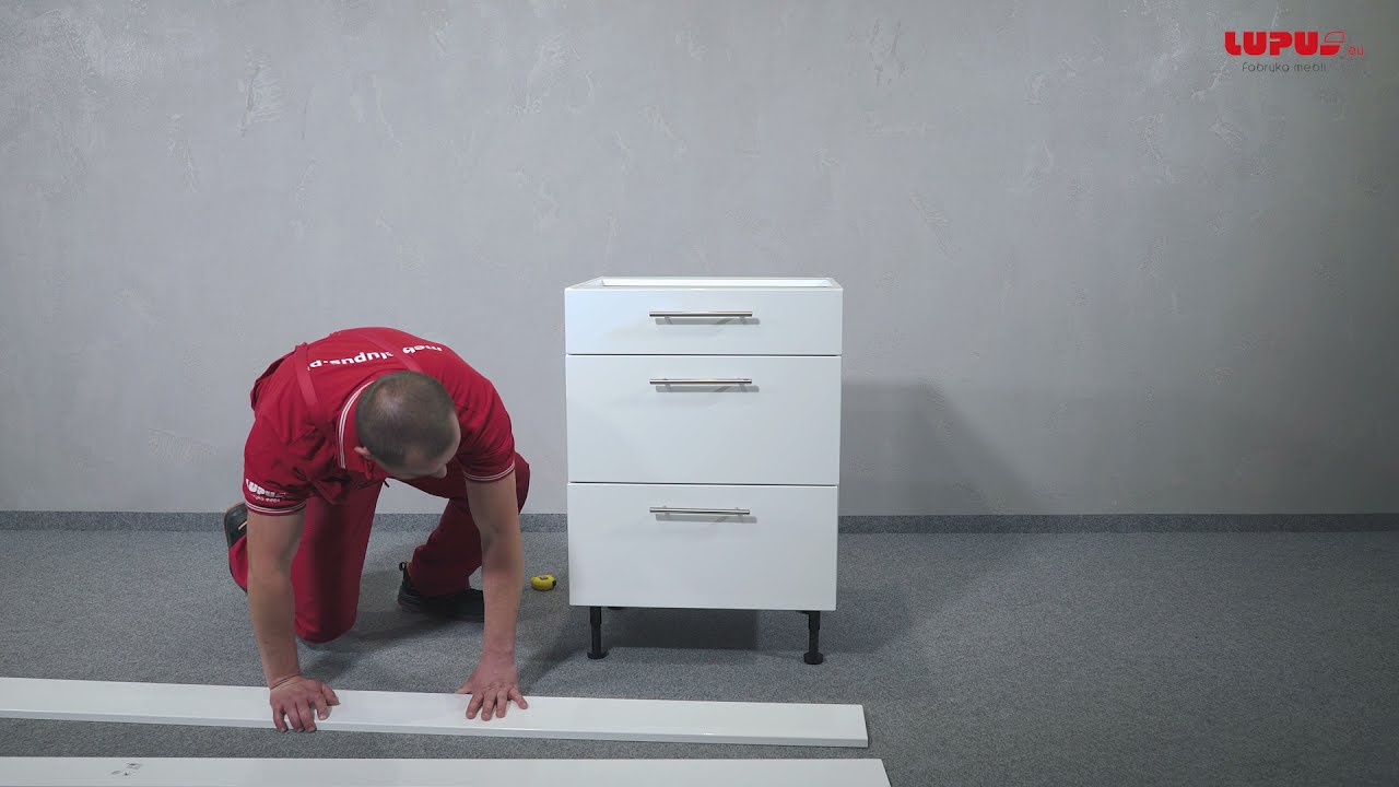 Jak wyregulować  - Cokoły, Zawieszki, Siłowniki, Fronty, Prowadnice - Lupus Fabryka Mebli