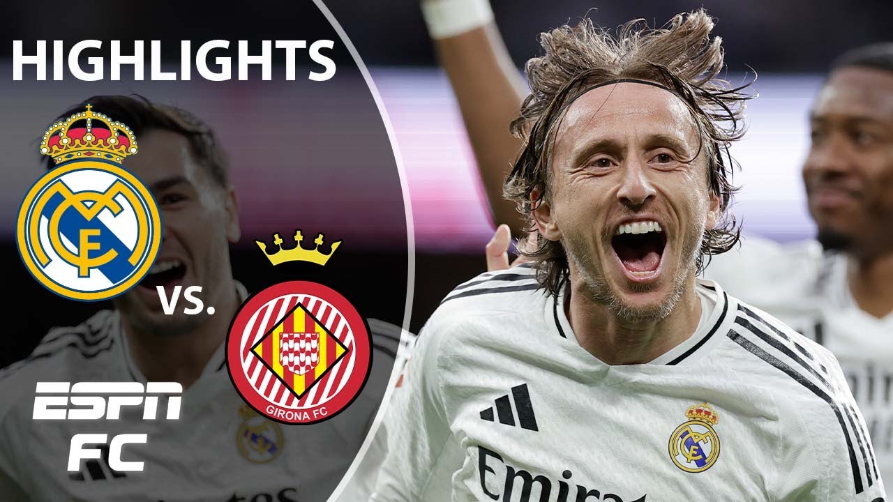 Real Madrid vs. Girona | LALIGA Highlights | ESPN FC