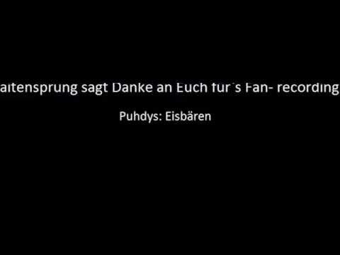 Saitensprung Fan- recording - Puhdys: Eisbären