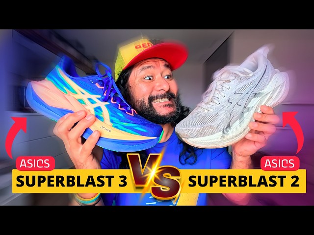 COMPARATIVO: ASICS Superblast 2 x Superblast 3