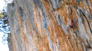 Baum des Lebens 8b / 5.13d (Leonidio, Greece) Uncut Ascent