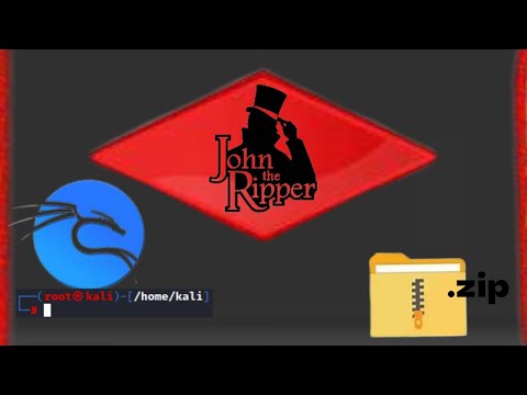 CRACKER UN FICHIER ZIP AVEC JOHN THE RIPPER !!