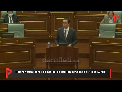Referendumi serb i së Dielës; sa ndikon ashpërsia e Albin Kurtit