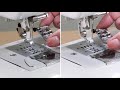 Brother sewing machines - Replacing the presser foot