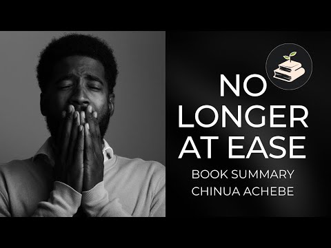 No Longer at Ease by Chinua Achebe | Book Summary