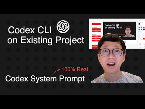 Codex on Existing Project + Codex System Prompt Analysis