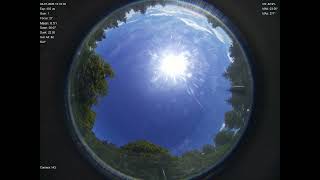 2026-07-04 All sky camera capture from Poiana Rusca Mountains, Romania