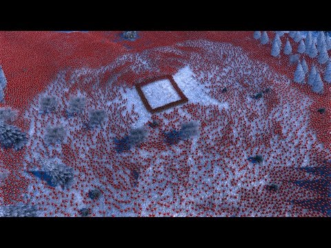 300 SPARTANS vs 60.000 SANTA CLAUS - Ultimate Epic Battle Simulator