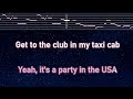 Karaoke♬ Party In The U.S.A. - Miley Cyrus 【No Guide Melody】 Instrumental, Lyric, BGM