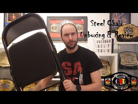 (Wrestling) Steel Chair Unboxing & Review | German Belt Talk | Deutsch