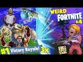 FORTNITE VICTORY ROYALE 3 TIMES! FUNNY GLITCHES STORM ESCAPE & GRANNY got POPPED (FGTEEV #4 w/ MIKE)