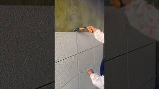 Extreme Heat Tiling Mastery! 🔥 Wall Tile Work in 40°C | Satisfying Construction Work 🧱👷‍♂️