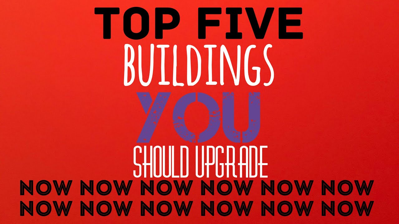 TOP 5 BUILDINGS YOU SHOULD UPGRADE NOW!!! (early game) - Rise of Empires Ice and Fire