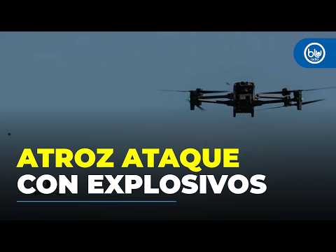 Fueron obligados a cargar heridos y luego los atacaron con un dron en Montecristo, Bolívar