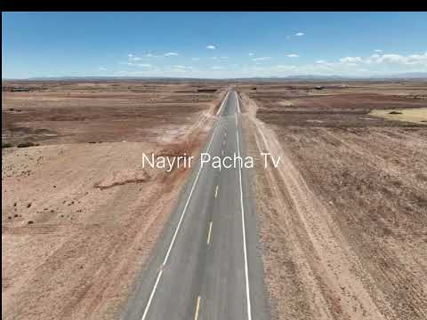 En La Paz inauguran una nueva ruta asfaltada que conecta a la provincia Gualberto Villarroel