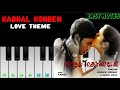 Kadhal Konden LOVE 💕 BGM | EASY Piano Tutorial