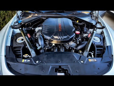 Kia Stinger GT aFe Intake Review and Comparison vs Injens (side by side comparison).