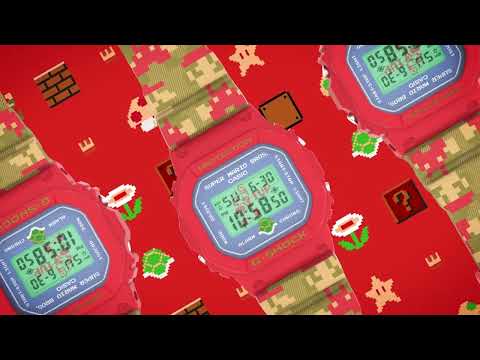 G-SHOCK X SUPER MARIO BROS