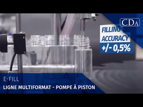 Redresseur de flacons multiformat 10 - 120 ml pour ligne de conditionnement
