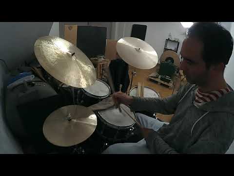 14 3"  1063/9xx g hi hats thin jazz cymbals- MATTIA BOURGIS CYMBALS