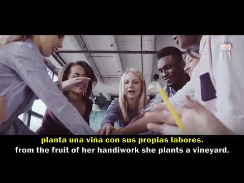 Eshet Jail  אשת חיל  Mujer virtuosa / Hebreo y Español