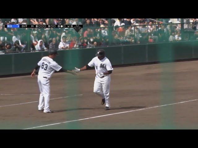 【ファーム】 マリーンズ・ペゲーロが特大の3ランを放つ!! 2018/5/19 M-DB(ファーム)