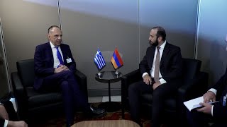 The Meeting of the Ministers of Foreign Affairs of Armenia and Greece