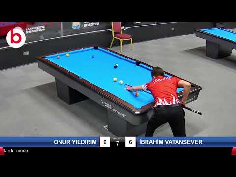 ONUR YILDIRIM & İBRAHİM VATANSEVER Bilardo Maçı - 