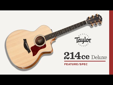 Taylor Guitars 214ce DLX | Feature/Spec Demo