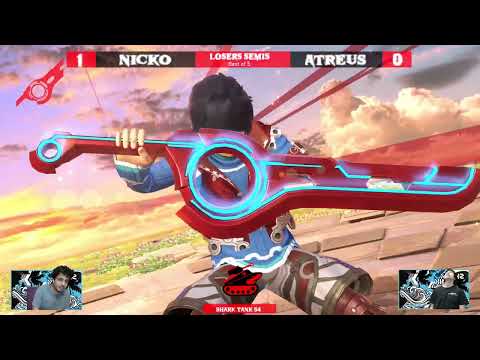 Shark Tank #54 Losers Semi Finals MP Atreus Palutena Vs  Nicko Shulk   SSBU Tournament