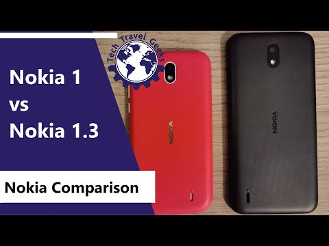 Nokia 1.3 vs Nokia 1 - Nokia 1 Series Comparison - Android Go Edition