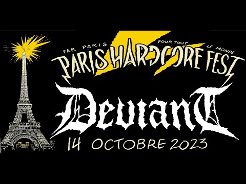 DEVIANT (Fr) live Paris Hardcore Fest #3, @ L'ESS'pace  14 10 2023