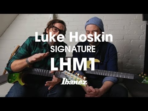 Ibanez LHM1-TGG Luke Hoskin Signature - Transparent Green Gradation image 6