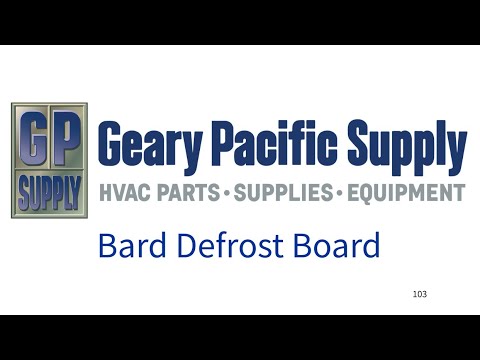 Bard Defrost Board