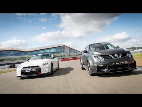 Nissan Juke R 2.0 / Nissan GTR Nismo Godzilla e o Babyzilla