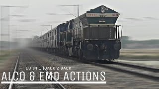preview picture of video 'Speeding Diesel Trains On ACOI-JBP & ALD-CNB Section || Indian Railways!!'