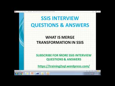 HCL SSIS Interview Questions